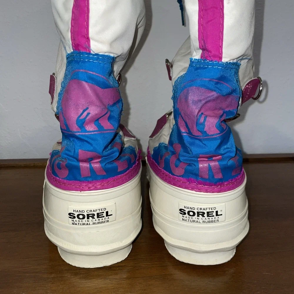 Sorel Freestyle‎ Snow Boots Women's Sz 10 Winter 1990's  Retro
